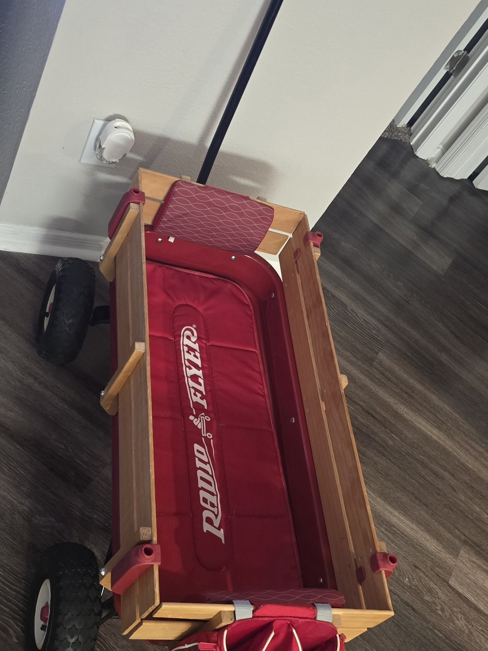 Radio Flyer Red Wooden Wagon